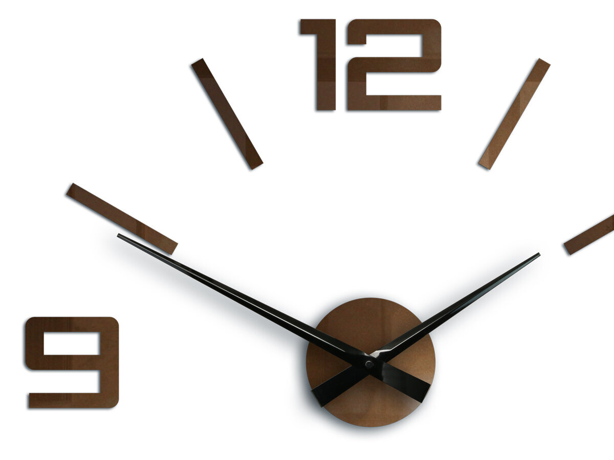 Sieninis laikrodis SilverXLCopper kaina ir informacija | Laikrodžiai | pigu.lt
