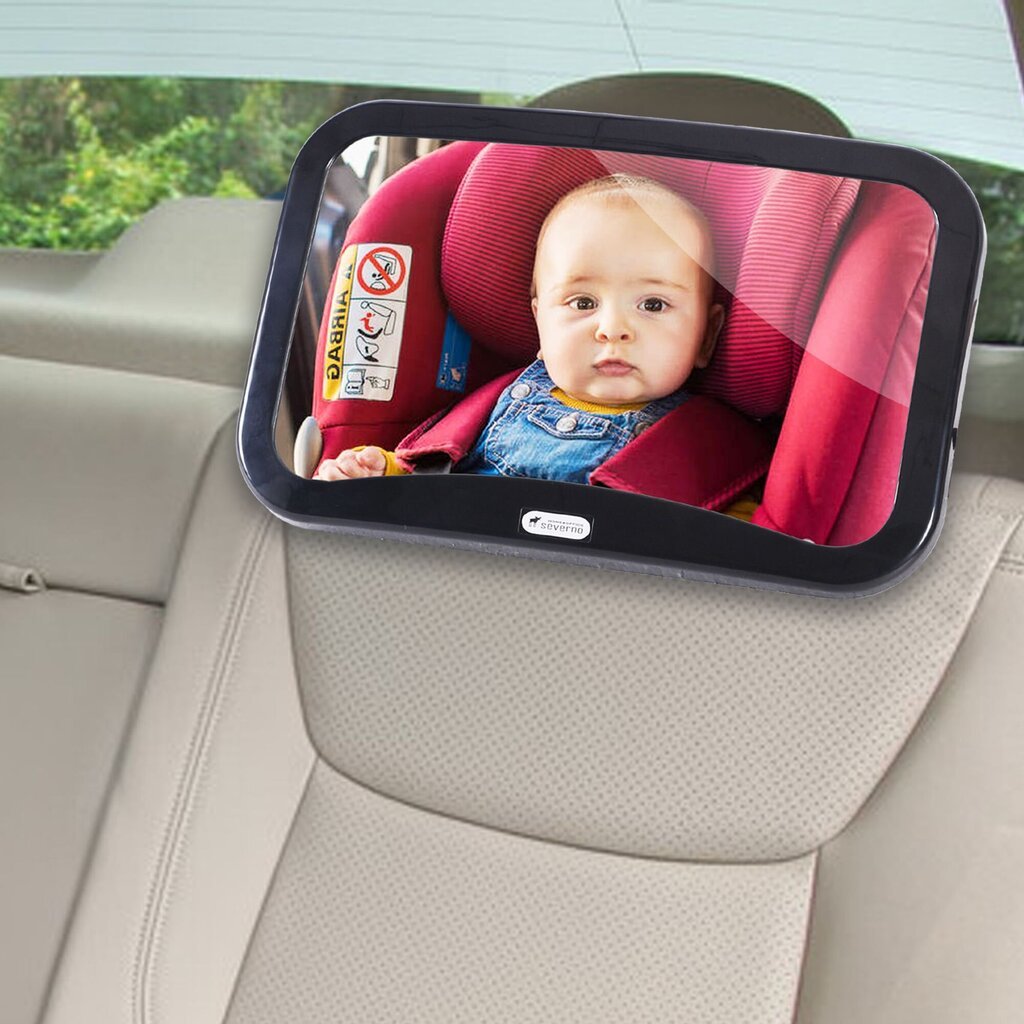Galinis kūdikių stebėjimo veidrodėlis Severno, automobilinis kaina ir informacija | Autokėdučių priedai | pigu.lt