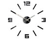 Sieninis laikrodis ArabicBlack kaina ir informacija | Laikrodžiai | pigu.lt