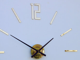 Sieninis laikrodis CarloMirrorgold цена и информация | Часы | pigu.lt