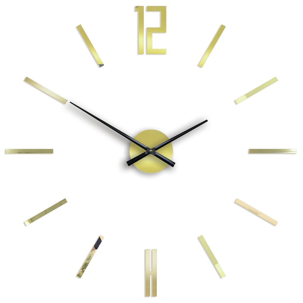 Sieninis laikrodis CarloMirrorgold kaina ir informacija | Laikrodžiai | pigu.lt