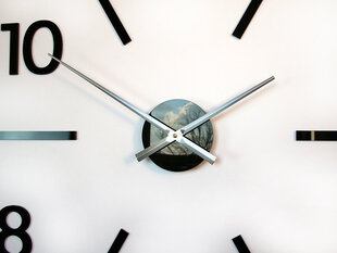 Sieninis laikrodis AkselBlack цена и информация | Часы | pigu.lt