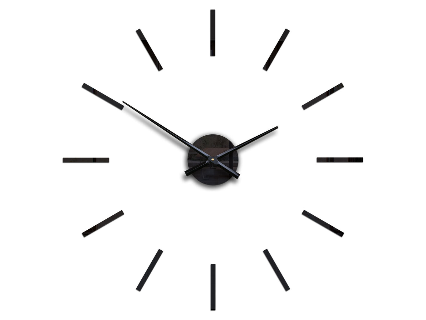 Sieninis laikrodis SoloBlack цена и информация | Laikrodžiai | pigu.lt