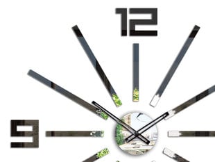 Sieninis laikrodis SheenBlack цена и информация | Часы | pigu.lt