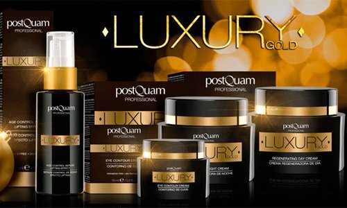 Prabangus jauninamasis veido priežiūros rinkinys PostQuam Luxury Gold: dieninis kremas, 50 ml + naktinis kremas, 50 ml цена и информация | Veido kremai | pigu.lt