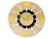 Sieninis laikrodis AlladynwoodYellow цена и информация | Laikrodžiai | pigu.lt