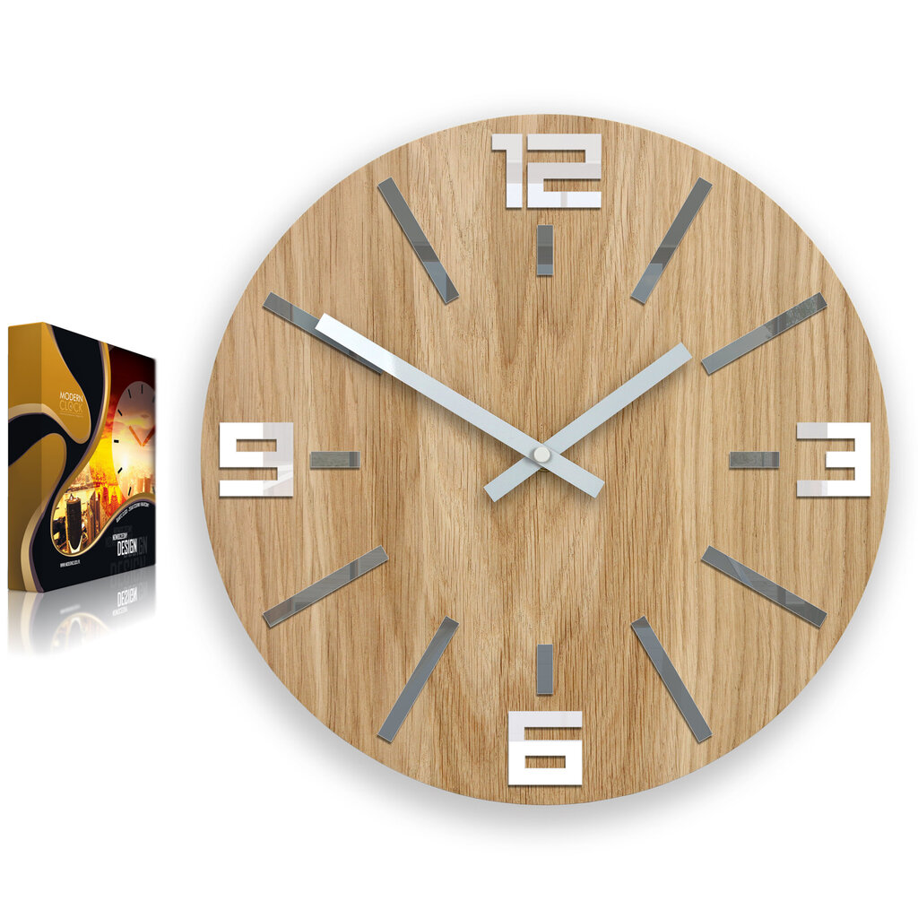Sieninis laikrodis MarcoGrey&White kaina ir informacija | Laikrodžiai | pigu.lt
