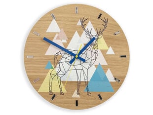 Sieninis laikrodis JelenWood kaina ir informacija | Laikrodžiai | pigu.lt