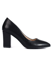 Элегантные туфли-лодочки на шпильке Shelovet черные цена и информация | Женские туфли | pigu.lt