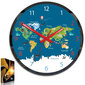 Vaikiškas sieninis laikrodis MapForkids kaina ir informacija | Laikrodžiai | pigu.lt