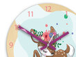 Vaikiškas sieninis laikrodis Jelonek kaina ir informacija | Laikrodžiai | pigu.lt