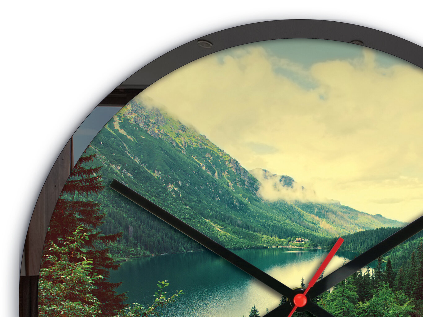 Sieninis laikrodis Kalnai kaina ir informacija | Laikrodžiai | pigu.lt