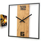 Sieninis laikrodis MetalArabic kaina ir informacija | Laikrodžiai | pigu.lt