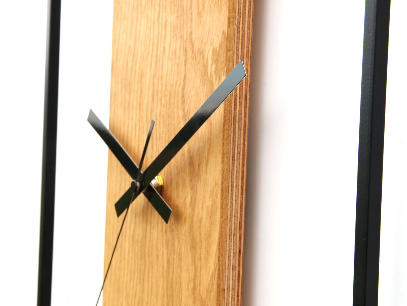 Sieninis laikrodis MetalArabic kaina ir informacija | Laikrodžiai | pigu.lt