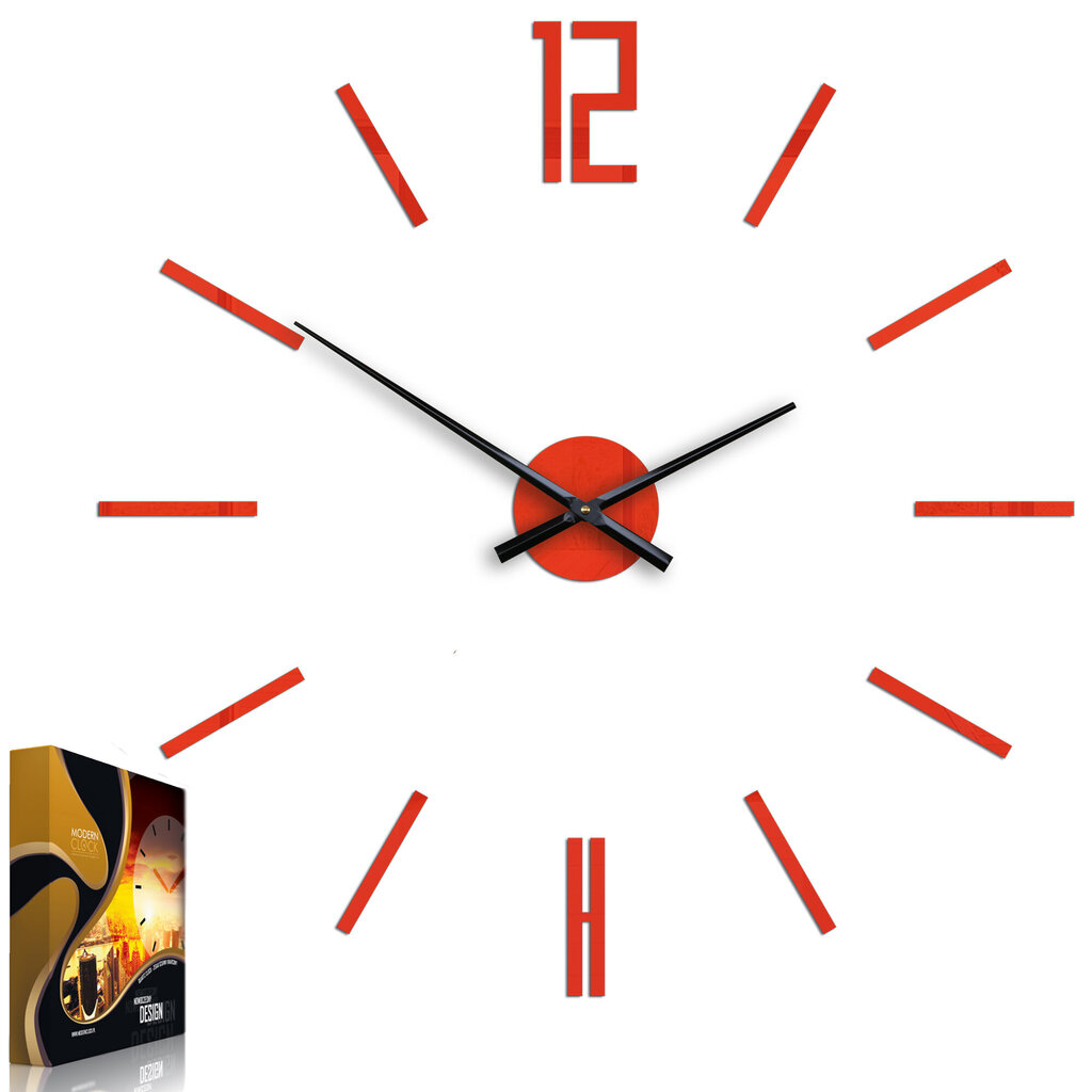 Sieninis laikrodis CarloRed kaina ir informacija | Laikrodžiai | pigu.lt