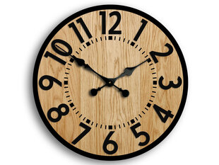 Sieninis laikrodis BerlinWood50 kaina ir informacija | Laikrodžiai | pigu.lt