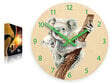 Vaikiškas sieninis laikrodis Tylus Koala kaina ir informacija | Laikrodžiai | pigu.lt