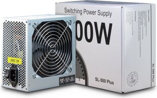 Inter-Tech SL-500 Plus (88882140) цена и информация | Блоки питания (PSU) | pigu.lt