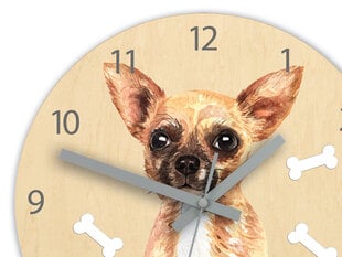 Vaikiškas sieninis laikrodis Šuo kaina ir informacija | Laikrodžiai | pigu.lt