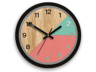 Sieninis laikrodis ParisWoodKoral kaina ir informacija | Laikrodžiai | pigu.lt