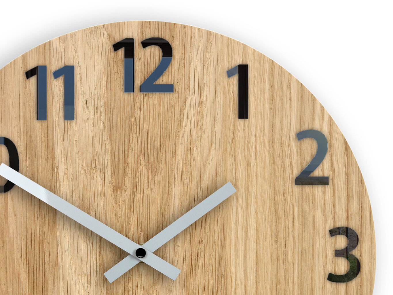 Sieninis laikrodis AmadeuszWoodBlack kaina ir informacija | Laikrodžiai | pigu.lt