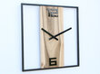 Sieninis laikrodis Unikat OrzechWoodMetal цена и информация | Laikrodžiai | pigu.lt