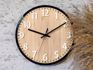Sieninis laikrodis Bamboo Loft Diana kaina ir informacija | Laikrodžiai | pigu.lt