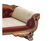 Kačių draskyklė sofa Tutumi 331594, 56 cm, raudona kaina ir informacija | Draskyklės | pigu.lt
