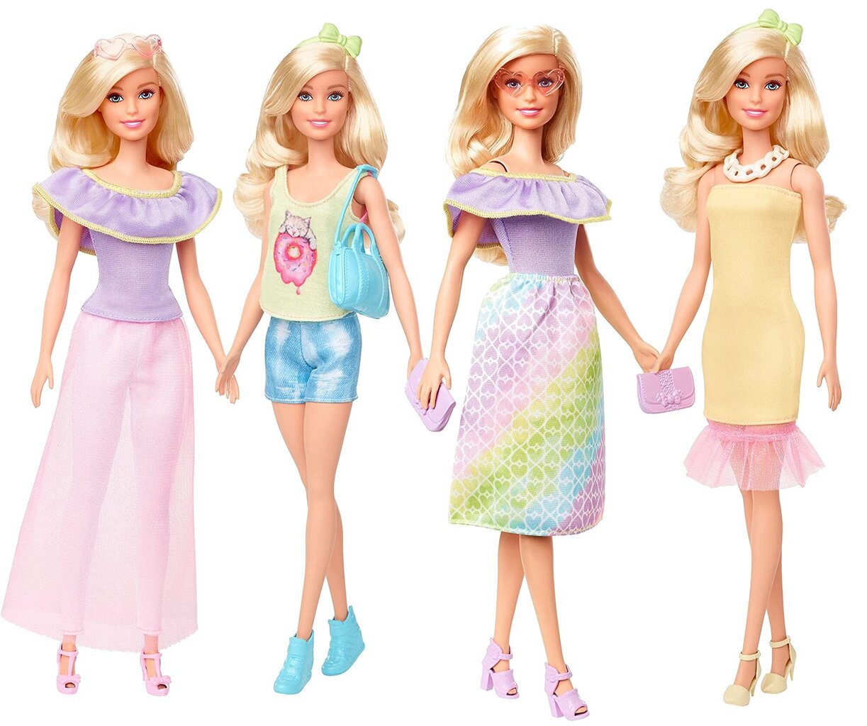 Komplektas Barbie Fashion Combo su priedais цена и информация | Žaislai mergaitėms | pigu.lt