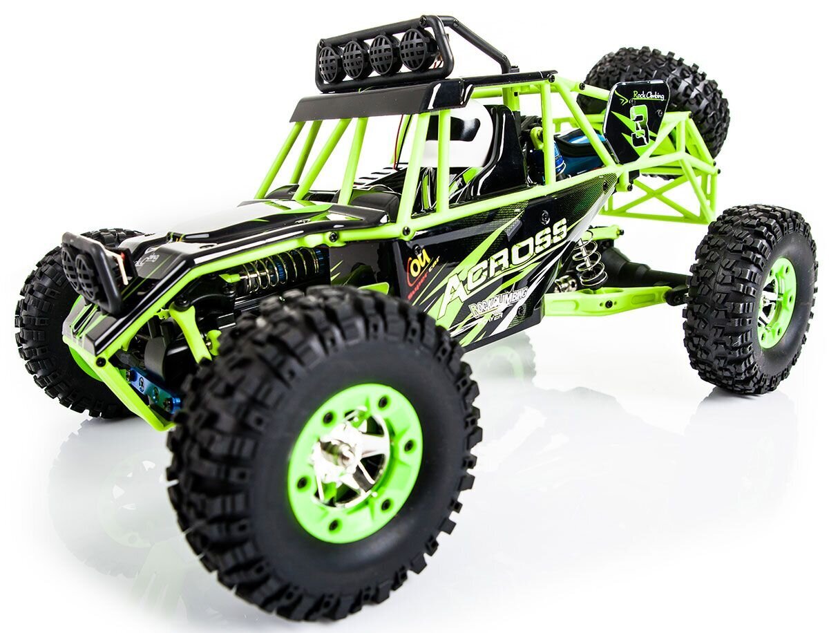 RC automobilis WLtoys CRAWLER 4x4, 12428, žalias kaina ir informacija | Žaislai berniukams | pigu.lt