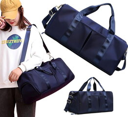 Kelioninis krepšys F59, mėlynas kaina ir informacija | Lagaminai, kelioniniai krepšiai | pigu.lt