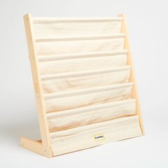 Книжный шкаф из дерева и ткани Front Bookcase цена и информация | Детские полки | pigu.lt