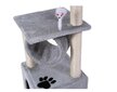 Kačių draskyklė Tutumi 322137 Xl, 90 cm, pilka kaina ir informacija | Draskyklės | pigu.lt