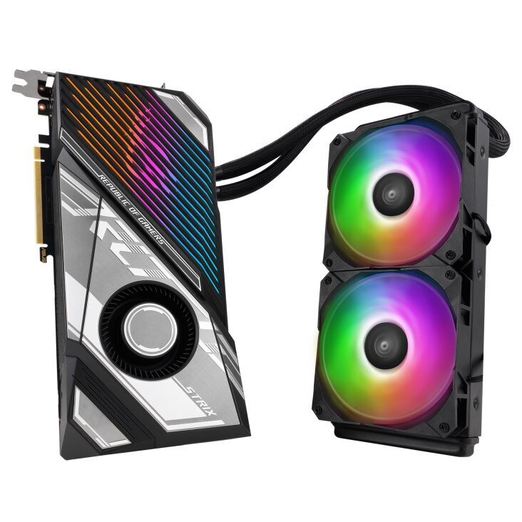 Asus ROG Strix LC GeForce RTX 4090 OC Edition kaina ir informacija | Vaizdo plokštės (GPU) | pigu.lt