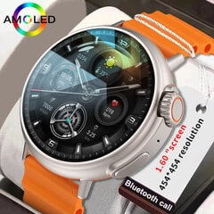 Livman S9 Ultra Orange kaina ir informacija | Išmanieji laikrodžiai (smartwatch) | pigu.lt