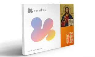 Deimantinė mozaika su rėmeliu TM Varvikas Jesus Christ Almighty LD001e 30x35 cm kaina ir informacija | Deimantinės mozaikos | pigu.lt