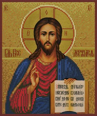 Deimantinė mozaika su rėmeliu TM Varvikas Jesus Christ Almighty LD001e 30x35 cm kaina ir informacija | Deimantinės mozaikos | pigu.lt