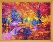 Deimantinė mozaika su rėmeliu TM Varvikas Autumn Colours LG256e 40x50 cm kaina ir informacija | Deimantinės mozaikos | pigu.lt