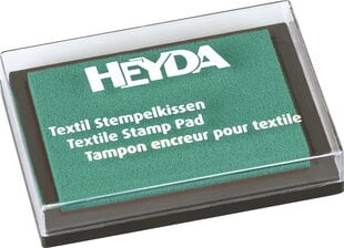 Dažų kempinėlė antspaudams tekstilei Heyda 204888556, žalia kaina ir informacija | Piešimo, tapybos, lipdymo reikmenys | pigu.lt