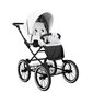 Universalus vežimėlis Romantic Kunert 2in1 White ECO kaina ir informacija | Vežimėliai | pigu.lt