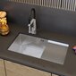 Plautuvė Granitan, 77x43 cm kaina ir informacija | Virtuvinės plautuvės | pigu.lt