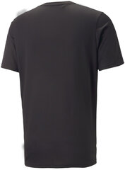 Puma marškinėliai vyrams Performance Cat Tee 520315 51, juodi kaina ir informacija | Vyriški marškinėliai | pigu.lt