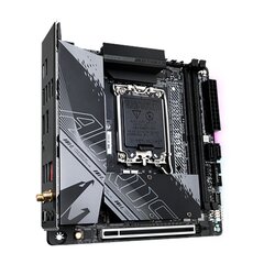 Gigabyte B760I Aorus Pro 1.0 kaina ir informacija | Pagrindinės plokštės | pigu.lt