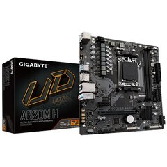 Gigabyte A620M H 1.0 kaina ir informacija | Pagrindinės plokštės | pigu.lt