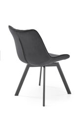 Комплект из 2 стульев К520, черный цвет цена и информация | Стулья для кухни и столовой | pigu.lt