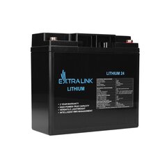 Akumuliatorius Extralink LiFePO4 24AH 12.8V, BMS kaina ir informacija | Akumuliatoriai | pigu.lt