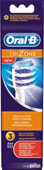 Насадки Braun Oral-B TriZone EB30-3 цена и информация | Насадки для электрических зубных щеток | pigu.lt