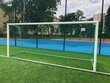 Futbolo vartų tinklas Yakimasport, 5x2 m, pilki kaina ir informacija | Futbolo vartai ir tinklai | pigu.lt