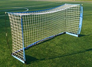 Futbolo vartai Yakimasport, 300x155 cm, mėlyni/balti цена и информация | Футбольные ворота и сетки | pigu.lt