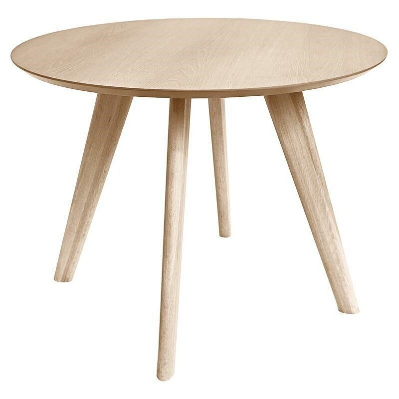 Valgomojo stalas Actona Townsville, 100 cm, rudas kaina ir informacija | Virtuvės ir valgomojo stalai, staliukai | pigu.lt